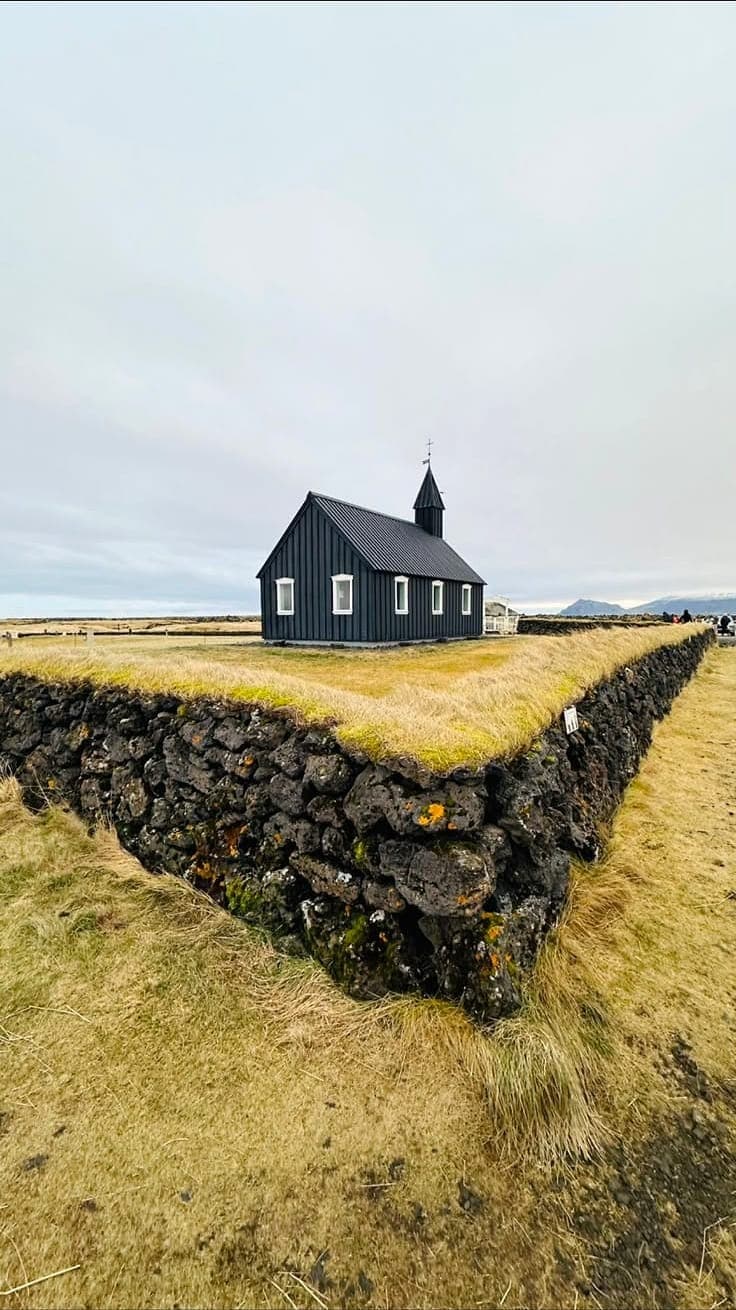 Búðakirkja black church, Snæfellsnes